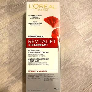 L’Oréal Revitalift Cica cream anti aging cream